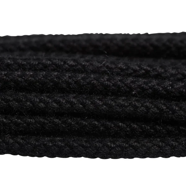 Crockett & Jones Black Braided Laces - 130cm