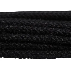 Crockett & Jones Black Braided Laces - 110cm