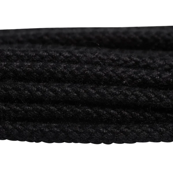 Crockett & Jones Black Braided Laces - 110cm