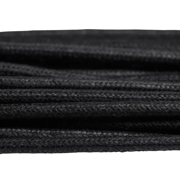 Crockett & Jones Black Wax Laces - 70cm