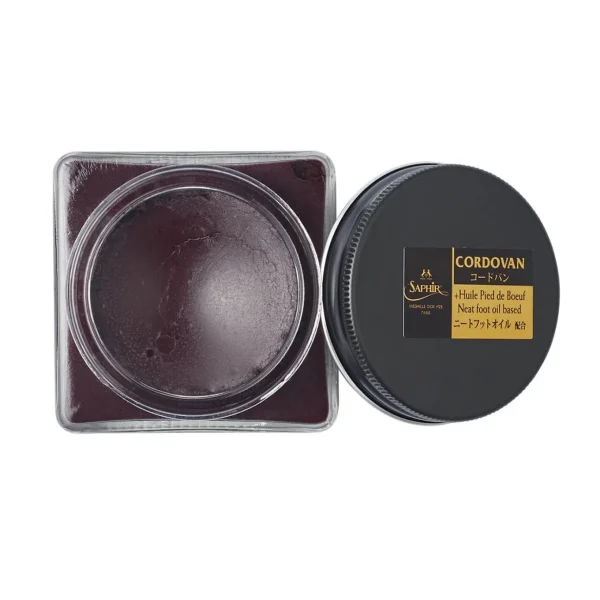 Crockett & Jones Cordovan Shoe Cream - Burgundy(71) 75ml