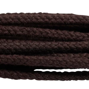 Crockett & Jones Dark Brown Braided Laces - 130cm