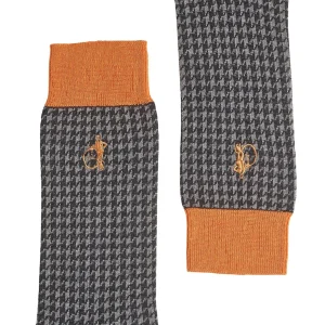 Crockett & Jones Houndstooth Socks