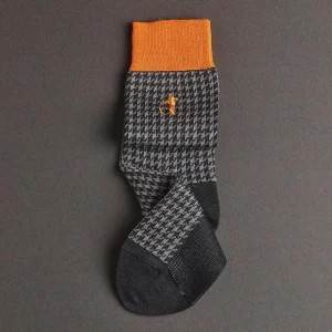 Crockett & Jones Houndstooth Socks