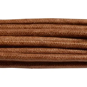 Crockett & Jones Tan Wax Laces - 70cm